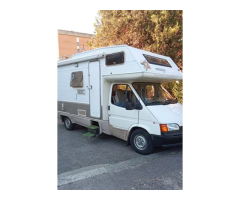 Camper Ford transit mansardato