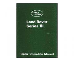 Manuale originale Land Rover III° Serie - Narni - Immagine 1