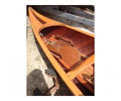 Canoa Cantieri Solcio in legno - Immagine 8