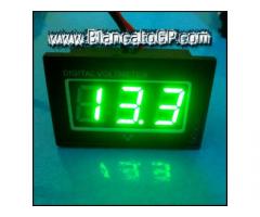 Voltmetro digitale led dc 15-120v waterproof - Immagine 3