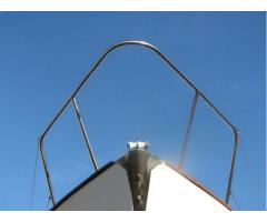 Battagliola o pulpito in acciaio inox per barca - Immagine 3