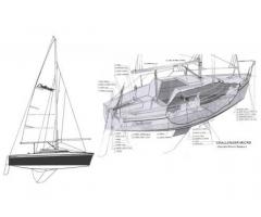 barca a vela ALTRO Micro Challenge anno 1996 lunghezza mt 550 - Immagine 1