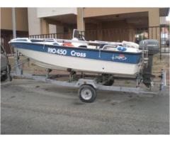 barca a motore RIO 450 cross anno 2005 lunghezza mt 5 - Immagine 2
