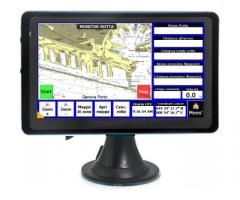 GPS navigatore nautico plotter cartografico display colori 7,0" - Immagine 2