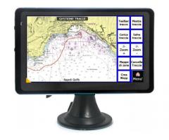 GPS navigatore nautico plotter cartografico display colori 7,0" - Immagine 3