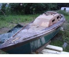 Barca legno antica 7 metri - Immagine 1