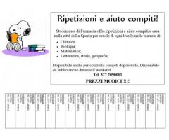 Ripetizioni, aiuto compiti e Baby Sitter - Immagine 1