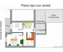 Appartamento di 45 mq via de gasperi napoli - Immagine 5