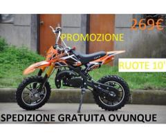 MOTO CROSS 49CC MISCELA RUOTE 10' NUOVA - Immagine 3