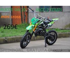 MOTO CROSS 49CC MISCELA RUOTE 10' NUOVA - Immagine 4