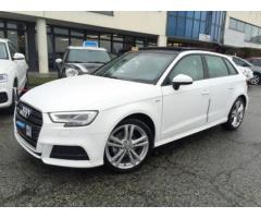 AUDI A3 SPB 2.0 TDI Sport S line Tetto+Fari LED+"18 S-Line - Immagine 3