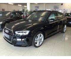 AUDI A3 SPB 2.0 TDI Sport S line Tetto+Far LED +"18 S-Line - Immagine 2