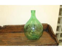 Bottiglia vetro vintage industriale anni 50 centrotavola - Viterbo - Immagine 1