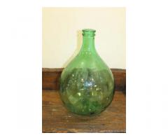 Bottiglia vetro vintage industriale anni 50 centrotavola - Viterbo - Immagine 2