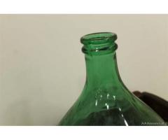 Bottiglia vetro vintage industriale anni 50 centrotavola - Viterbo - Immagine 3