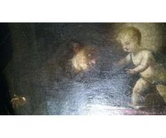 Dipinto Olio su tela del 600 - Genova - Immagine 2