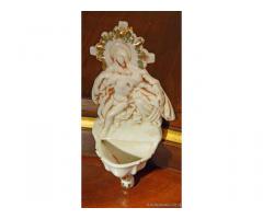 Ceramica, acquasantiera primi 1900 - Vicenza - Immagine 2