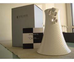 Vaso ceramica STILARTE argento - nuovo - Milano - Immagine 1