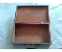 Antica scatola in legno dipinto - Milano - Immagine 2